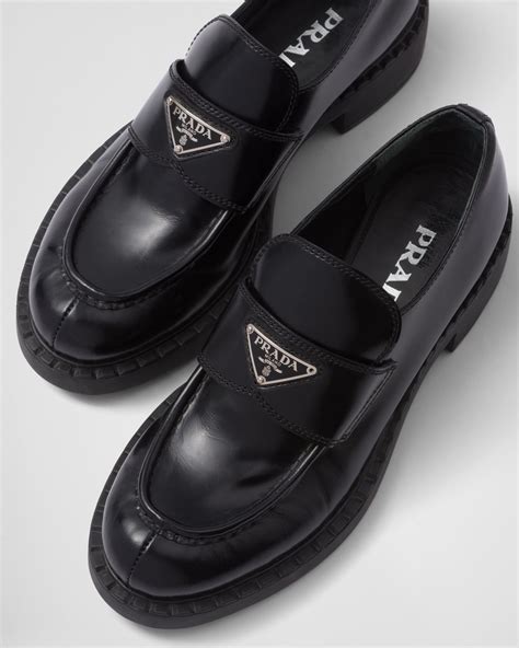 prada mocassin|Prada chunky loafer.